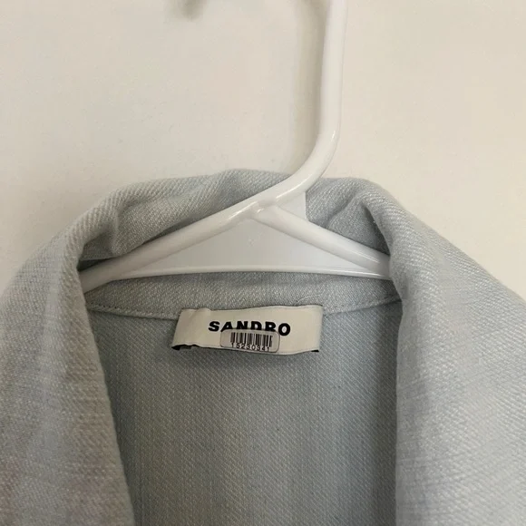 Sandro Angelina Ruffle Dress - Picture 4 of 14